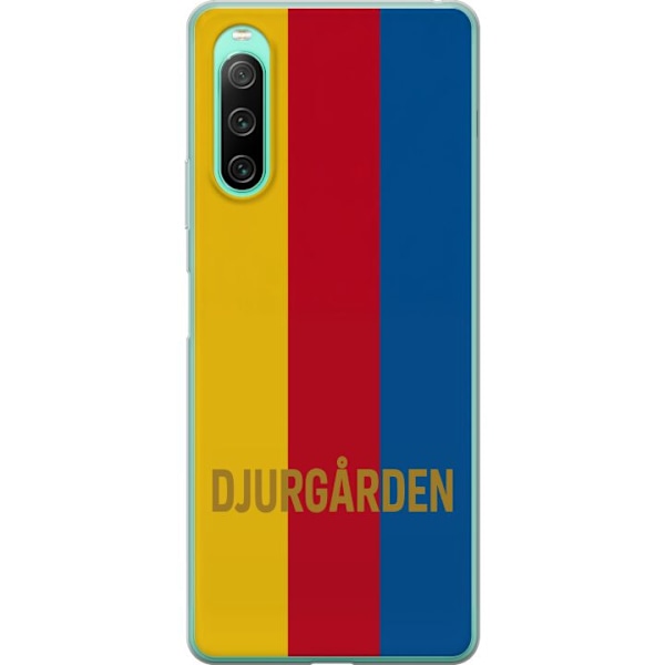 Sony Xperia 10 IV Läpinäkyvä kuori Djurgården – jalkapallo