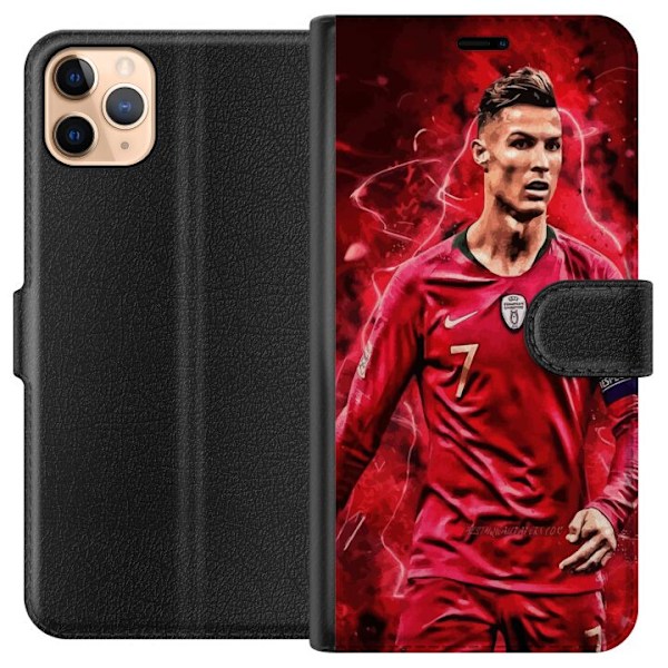 Apple iPhone 11 Pro Max Lommeboketui Ronaldo Ferdigheter - CR7