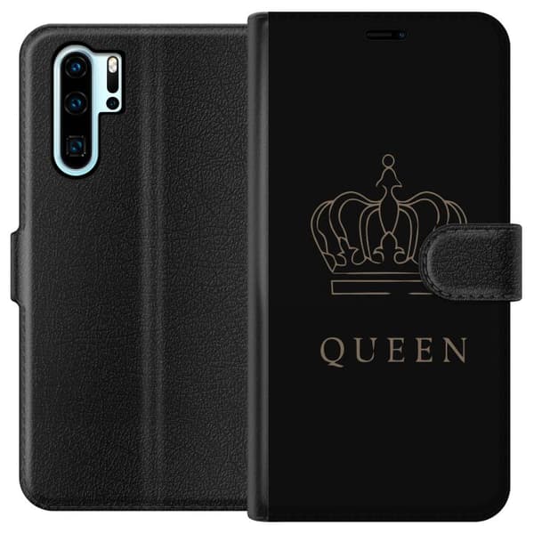Kompatibel Tegnebogsetui til Huawei P30 Pro Kongelig Sommerfugl