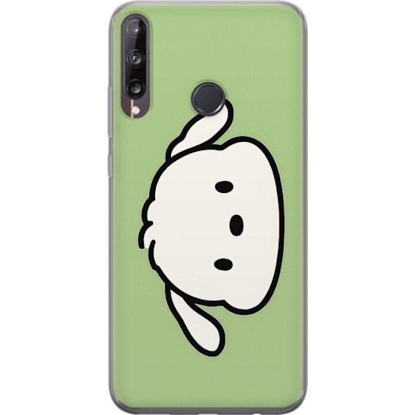 Huawei P40 lite E Läpinäkyvä kuori Snoopy Flip