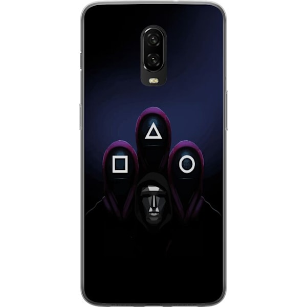 OnePlus 6T Gennemsigtig cover Squid Game 2