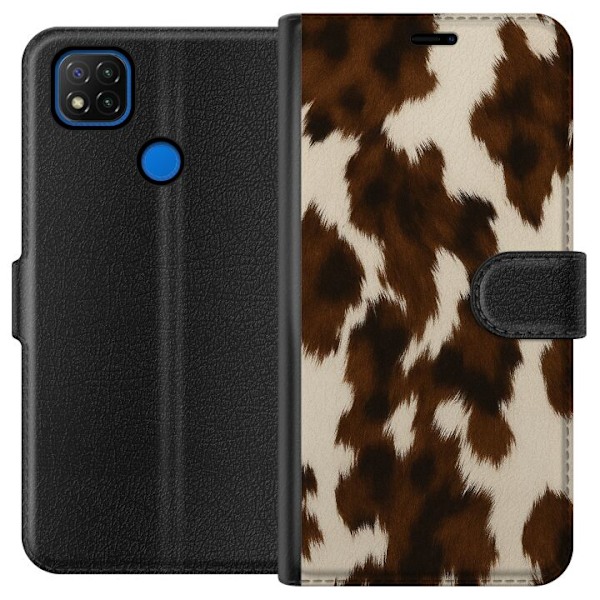 Xiaomi Redmi 9C Lompakkokotelo Värisuihku