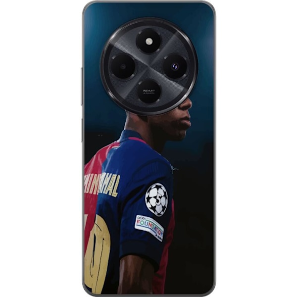 Xiaomi Redmi A4 Läpinäkyvä kuori Lamine Yamal - Barcelonan