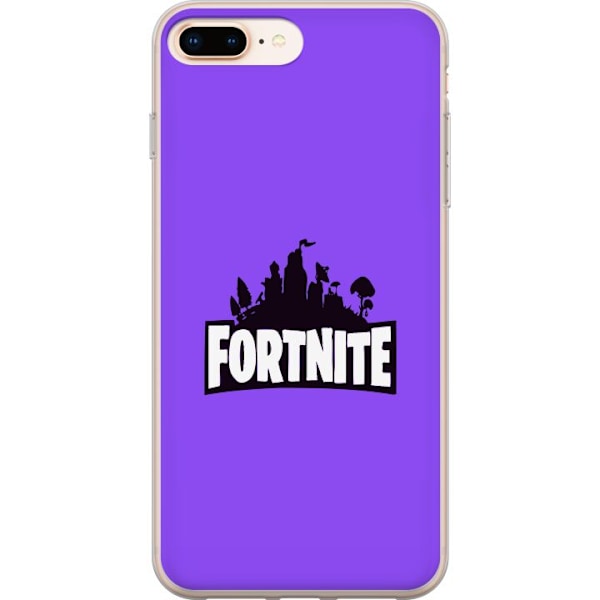 Apple iPhone 7 Plus Läpinäkyvä kuori Fortnite