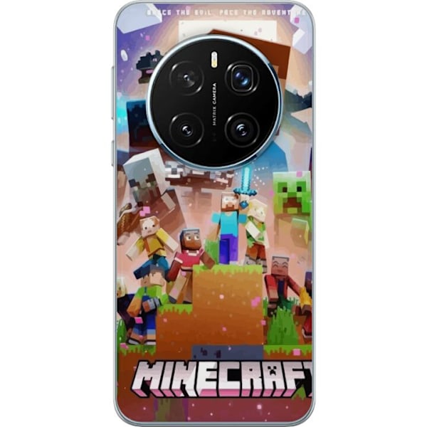 Honor Magic7 Pro Gennemsigtig cover Minecraft