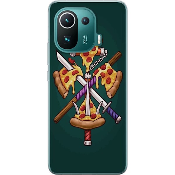 Xiaomi Mi 11 Pro Gjennomsiktig deksel Pizza