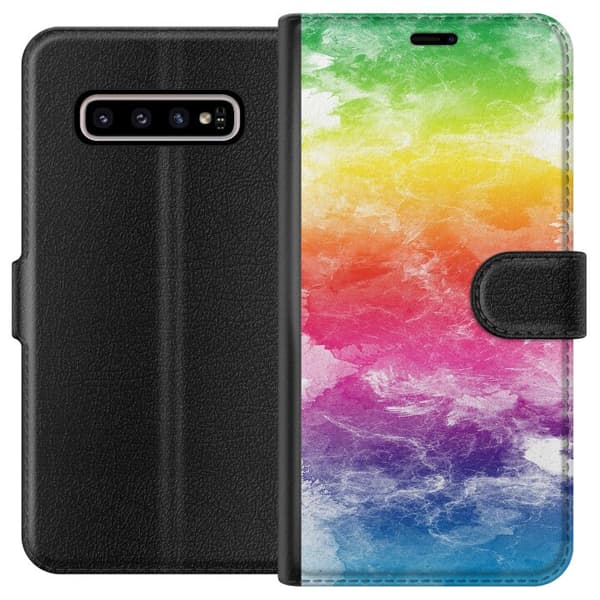 Kompatibelt Lommeboketui til Samsung Galaxy S10+ Pride