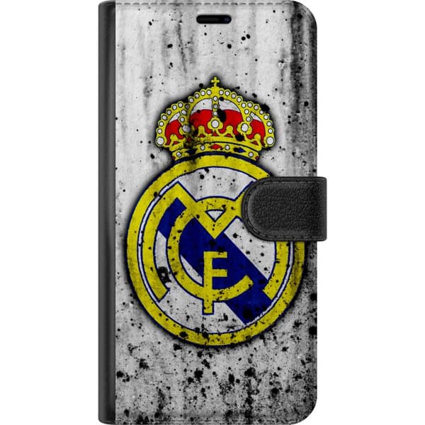 Kompatibelt Plånboksfodral till Samsung Galaxy A20e Real Madrid CF