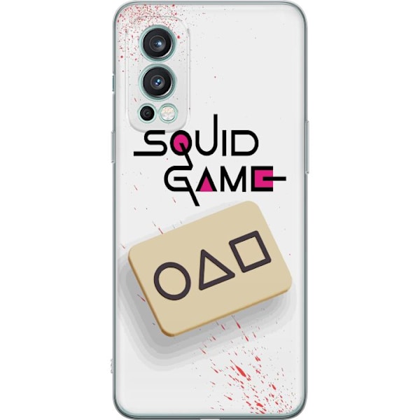 OnePlus Nord 2 5G Läpinäkyvä kuori Squid Game