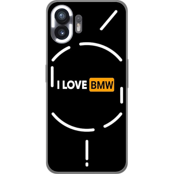 Nothing Phone (2) Gjennomsiktig deksel BMW