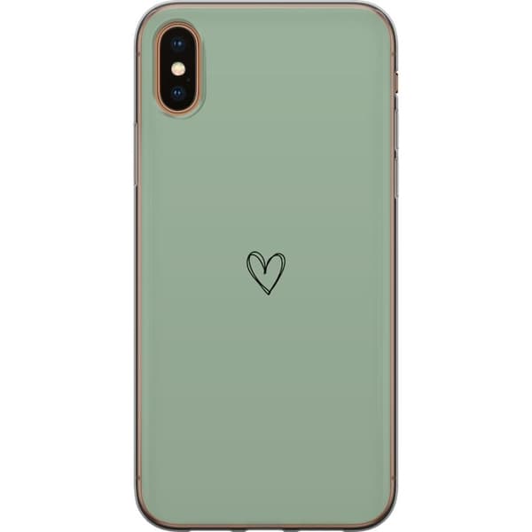Kompatibel Mobilcover til Apple iPhone XS Hjerte