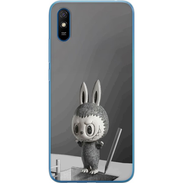 Xiaomi Redmi 9AT Läpinäkyvä kuori Pop Mart MEGA LABUBU LABU