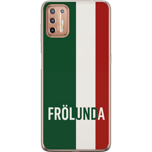 Motorola Moto G9 Plus Läpinäkyvä kuori Frölunda - Hockey