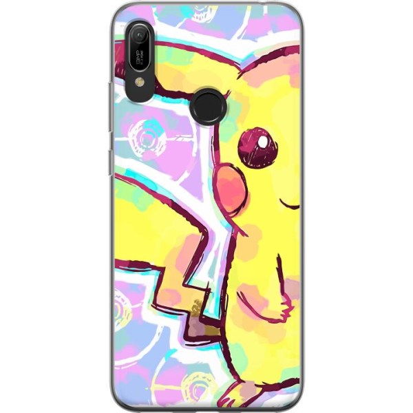 Huawei Y6 (2019) Gennemsigtig cover Pikachu 3D