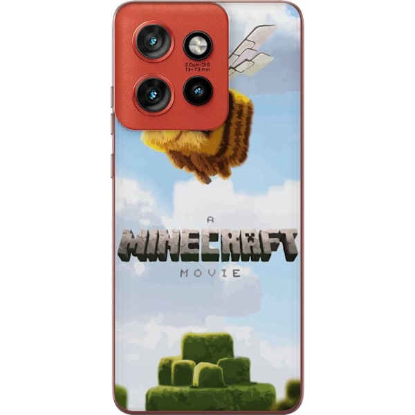 Motorola Edge 50 Neo Genomskinligt Skal A Minecraft Movie