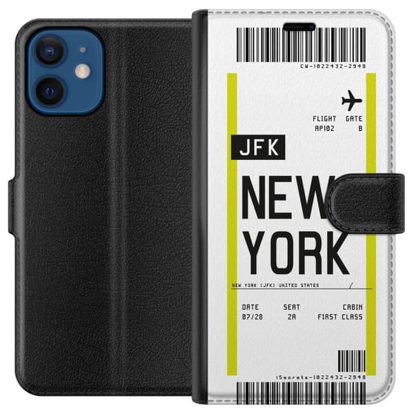 Kompatibelt Plånboksfodral till Apple iPhone 12 mini New York