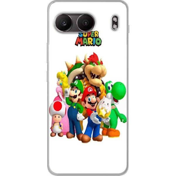 OnePlus Nord 4 Gennemsigtig cover Super Mario