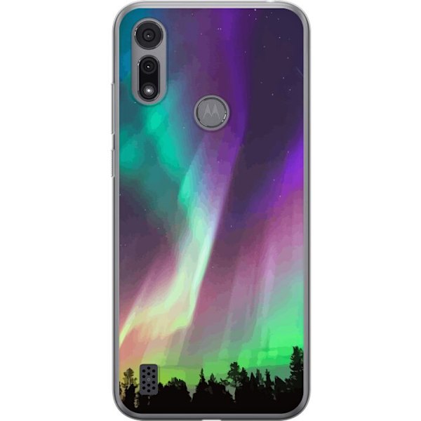 Motorola Moto E6i Gjennomsiktig deksel Nordlys