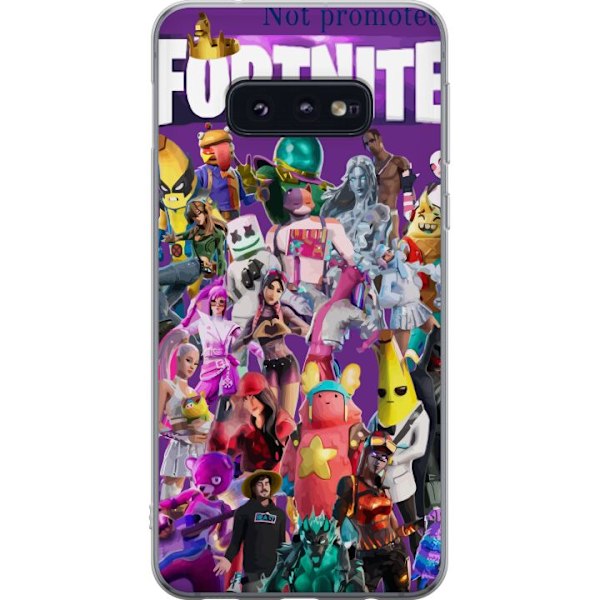 Samsung Galaxy S10e Gennemsigtig cover Fortnite