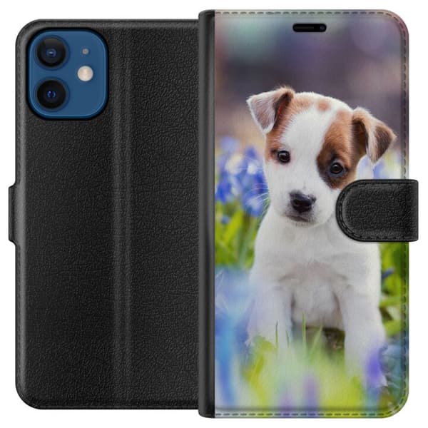 Kompatibelt Plånboksfodral till Apple iPhone 12 mini Hund