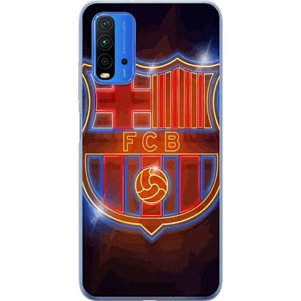 Xiaomi Redmi 9T Läpinäkyvä kuori FC Barcelona