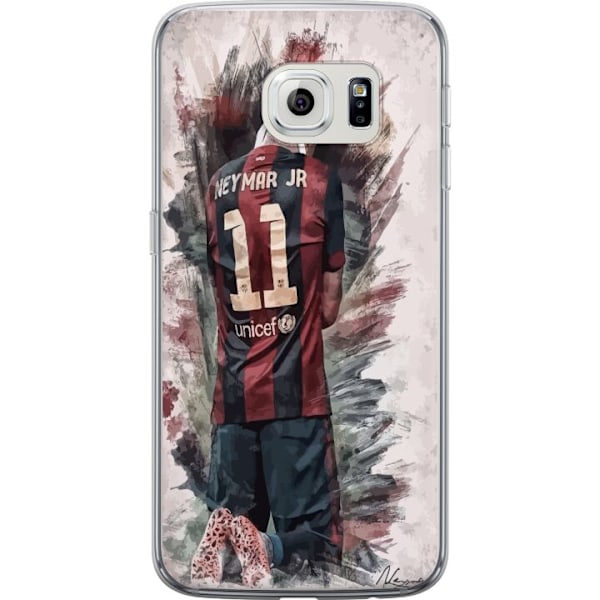 Samsung Galaxy S6 edge Gennemsigtig cover Neymar