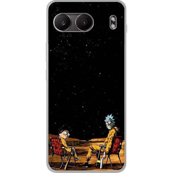 OnePlus Nord 4 Läpinäkyvä kuori Rick ja Morty