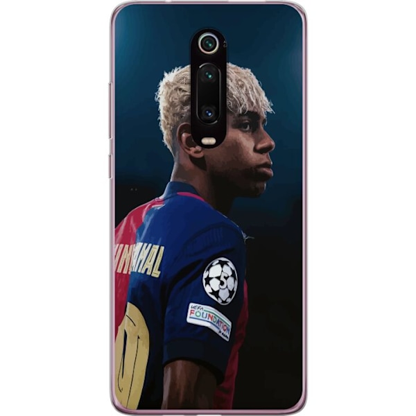 Xiaomi Mi 9T Pro  Läpinäkyvä kuori Lamine Yamal - Barcelonan ihmelapsi fokuksessa