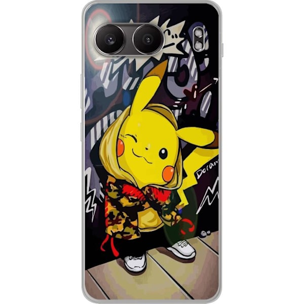 OnePlus Nord 4 Läpinäkyvä kuori Pikachu