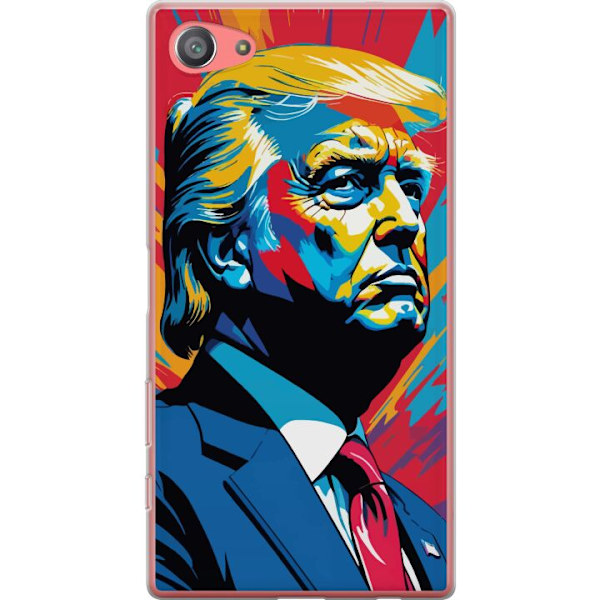 Sony Xperia Z5 Compact Genomskinligt Skal Trump