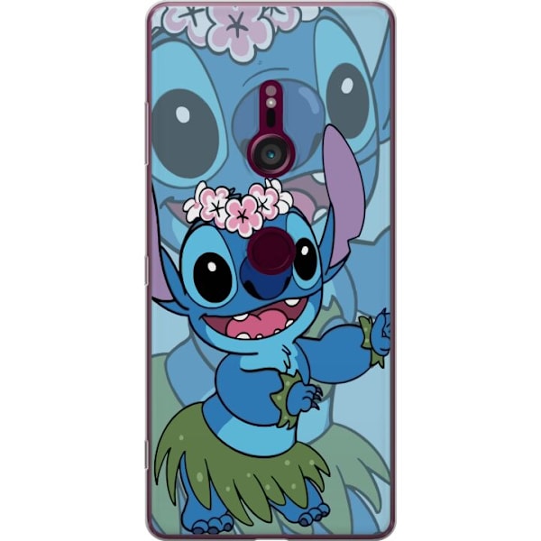 Sony Xperia XZ3 Genomskinligt Skal Stitch under Stjärnorna – Magisk Anime-stil