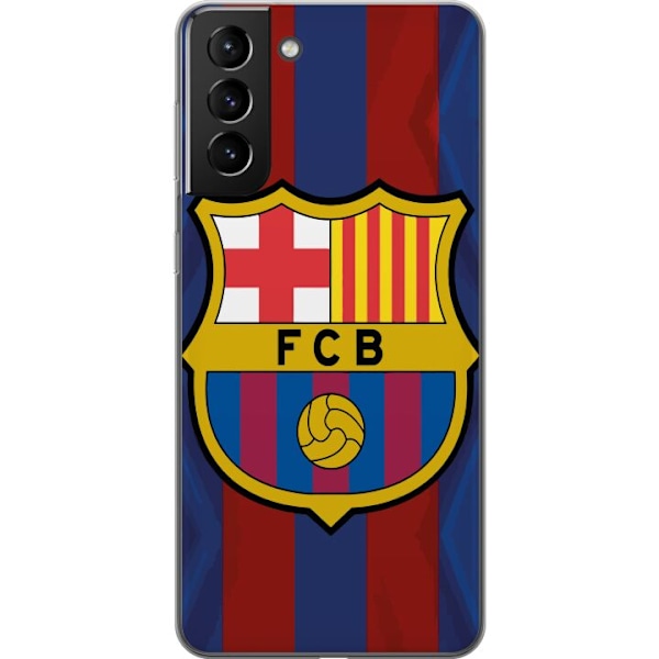 Samsung Galaxy S21+ 5G Gjennomsiktig deksel FCB Barcelona