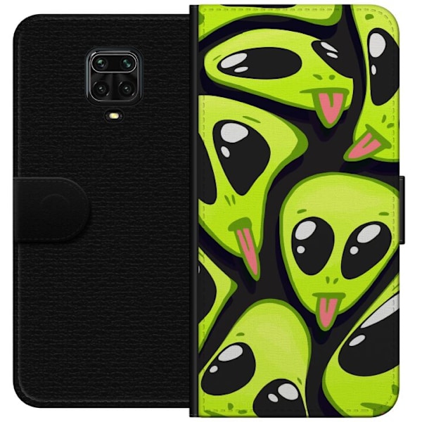 Xiaomi Redmi Note 9S Tegnebogsetui Udenrigs