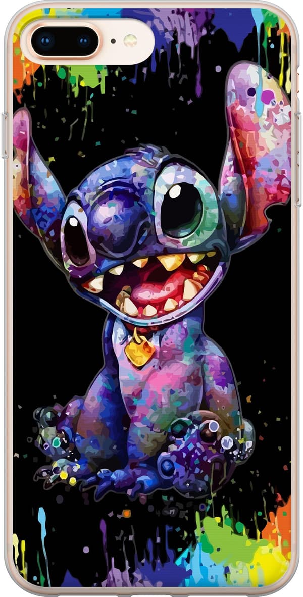 Kompatibel Mobilcover til Apple iPhone 8 Plus Lilo og Stitch