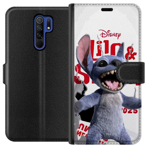 Xiaomi Redmi 9 Plånboksfodral Stitch