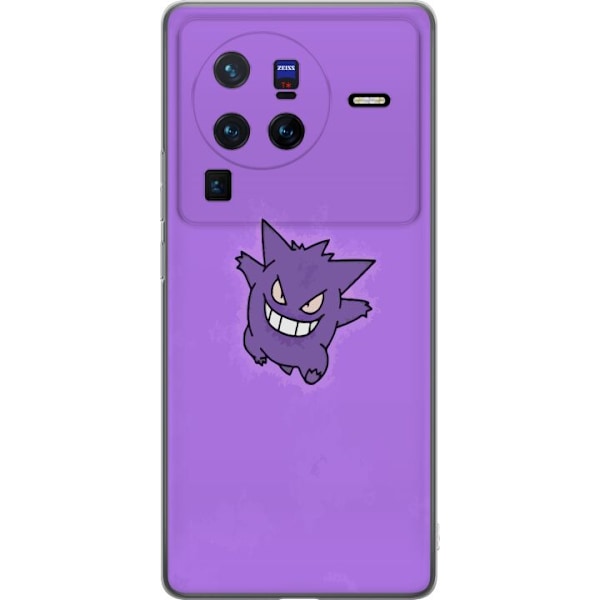 vivo X80 Pro Läpinäkyvä kuori Gengar