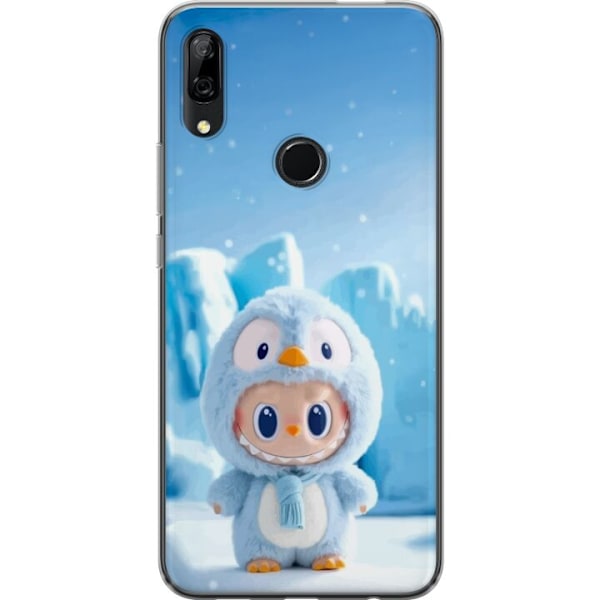 Huawei P Smart Z Läpinäkyvä kuori musta ritari fortnite