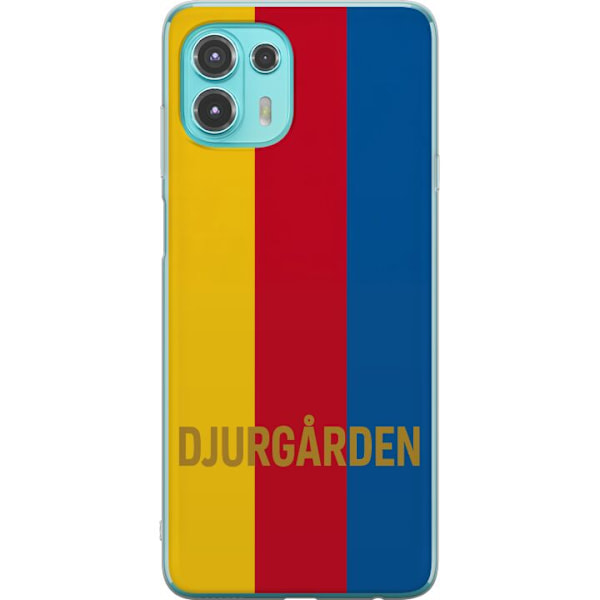 Motorola Edge 20 Lite Läpinäkyvä kuori Djurgården – jalkapallo