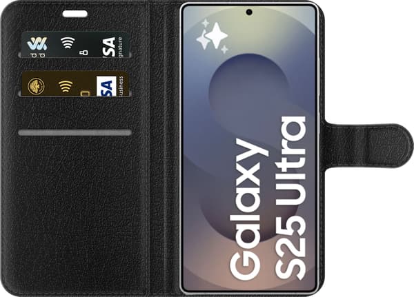 Kompatibelt Lommeboketui til Samsung Galaxy S25 Ultra Blå elgitarr blå