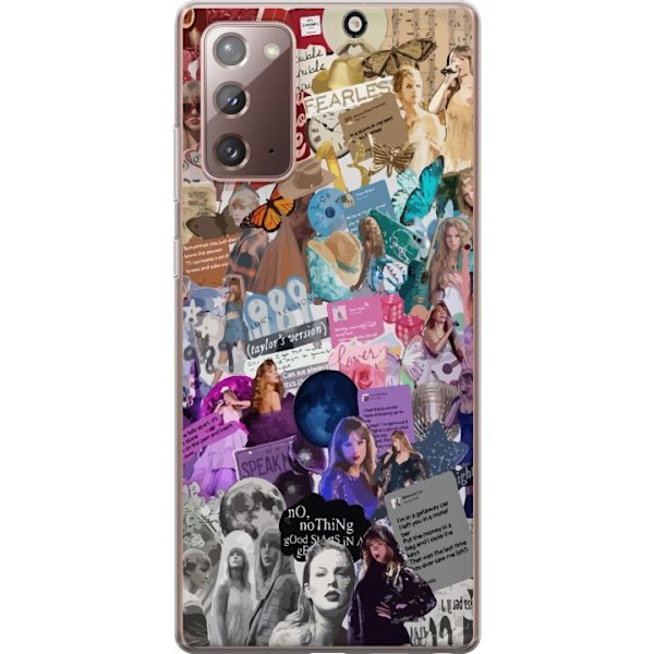 Samsung Galaxy Note20 Gennemsigtig cover Taylor Swift