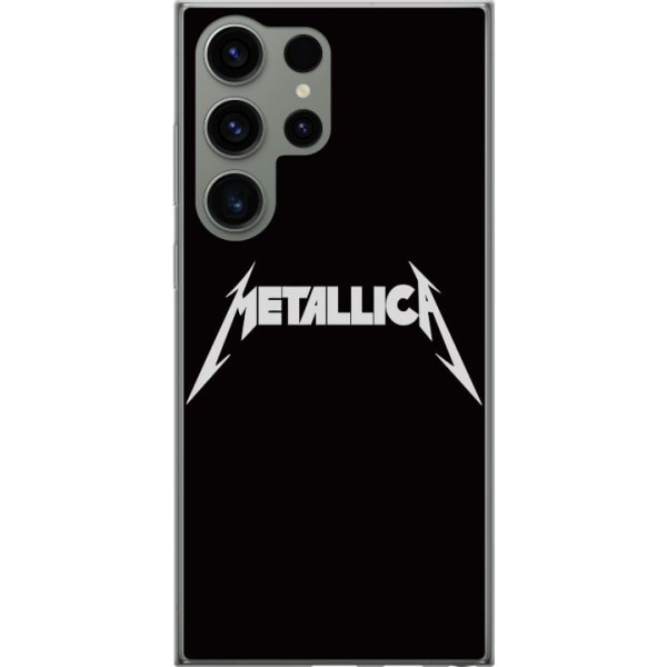 Samsung Galaxy S23 Ultra Gennemsigtig cover Metallica