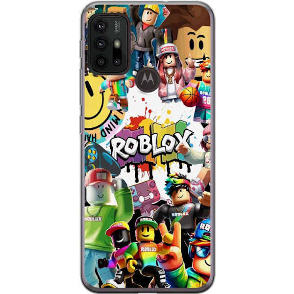 Motorola Moto G30 Genomskinligt Skal Roblox