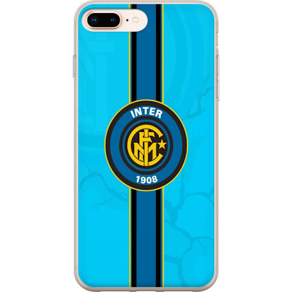 Apple iPhone 8 Plus Läpinäkyvä kuori Inter Milan