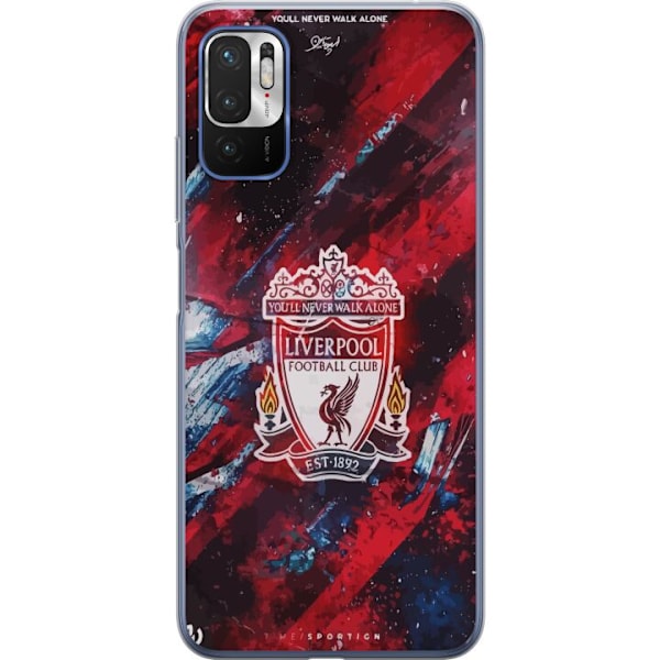 Xiaomi Redmi Note 10 5G Genomskinligt Skal Liverpool