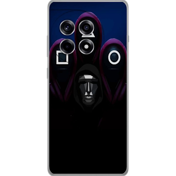 OnePlus 12R Läpinäkyvä kuori Squid Game Kausi 3 Uudet Ikoni Suosittu Sarja TV Motiivi Aasialainen Draama Trendikäs Graafinen Suunnittelu