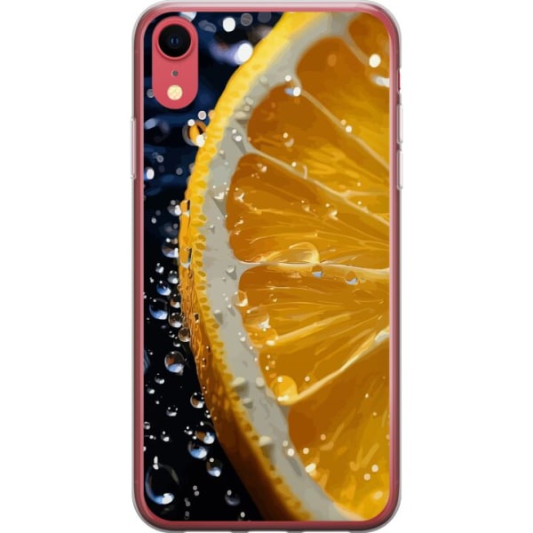 Apple iPhone XR Gennemsigtig cover Appelsin