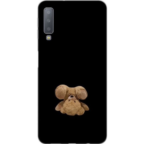Samsung Galaxy A7 (2018) Genomskinligt Skal Upp och ner björn