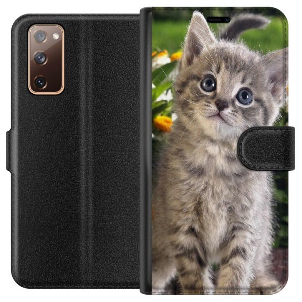 Samsung Galaxy S20 FE Lompakkokotelo Kissa