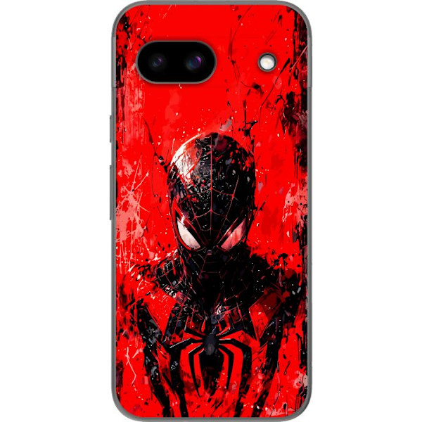 Google Pixel 8a Genomskinligt Skal Spider Man