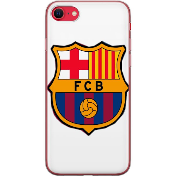 Apple iPhone 7 Läpinäkyvä kuori FC Barcelona Emblem Jalkapallo Katalonia Sininen Punainen Seuran Logo Ylpeys La Liga Fanit Ikoninen Kuva